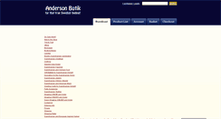 Desktop Screenshot of andersonbutik.com